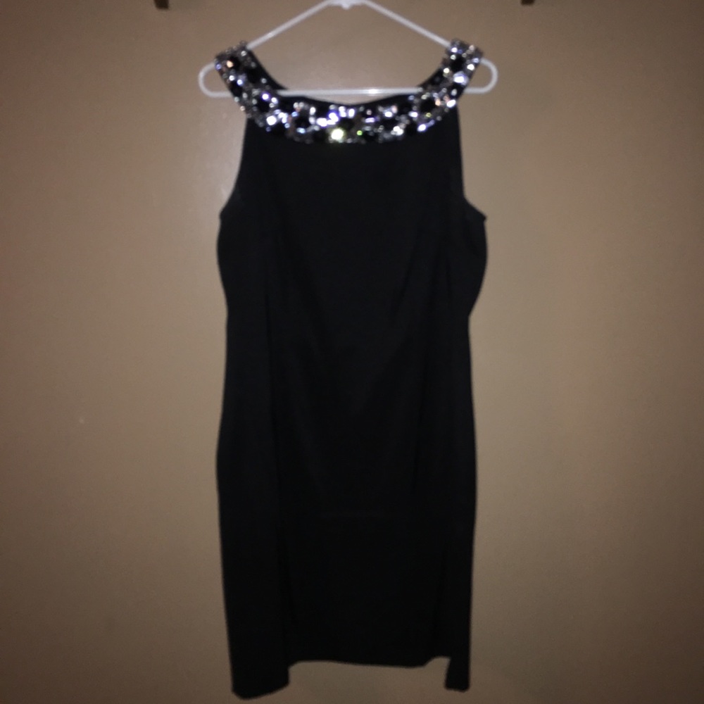 Black Jeweled Dress